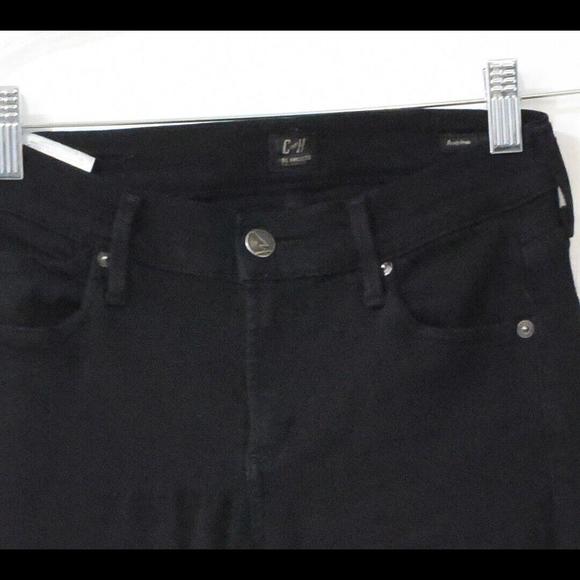 Citizens of Humanity Women Black Denim Skinny Jeans MidRise Stretch 5-Pockets 27 - Picture 3 of 5